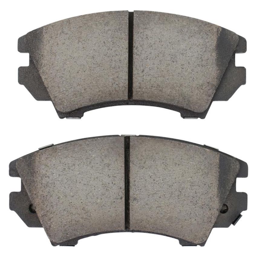 MPA 1003-1404C Quality-Built Black Series Ceramic Brake Pads w/ Hardware