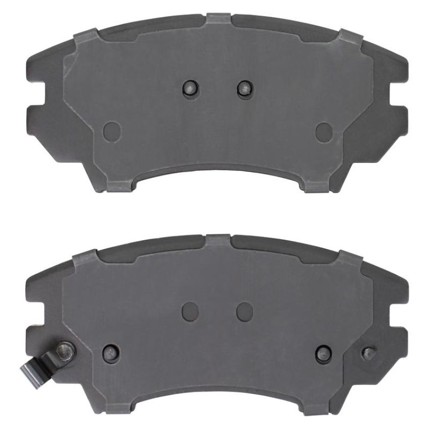 MPA 1003-1404M Quality-Built Black Series Semi-Metallic Brake Pads w/ Hardware