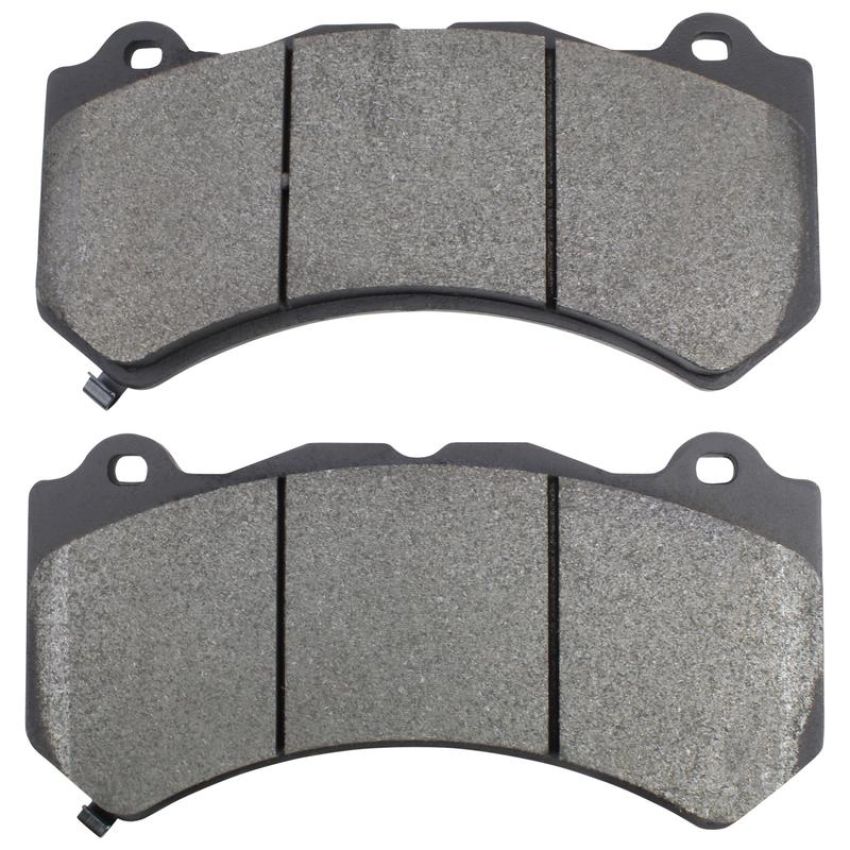 MPA 1003-1405AM Quality-Built Black Series Semi-Metallic Brake Pads w/ Hardware