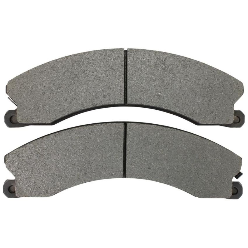 MPA 1003-1411M Quality-Built Black Series Semi-Metallic Brake Pads w/ Hardware