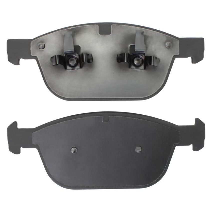 MPA 1003-1412M Quality-Built Black Series Semi-Metallic Brake Pads w/ Hardware