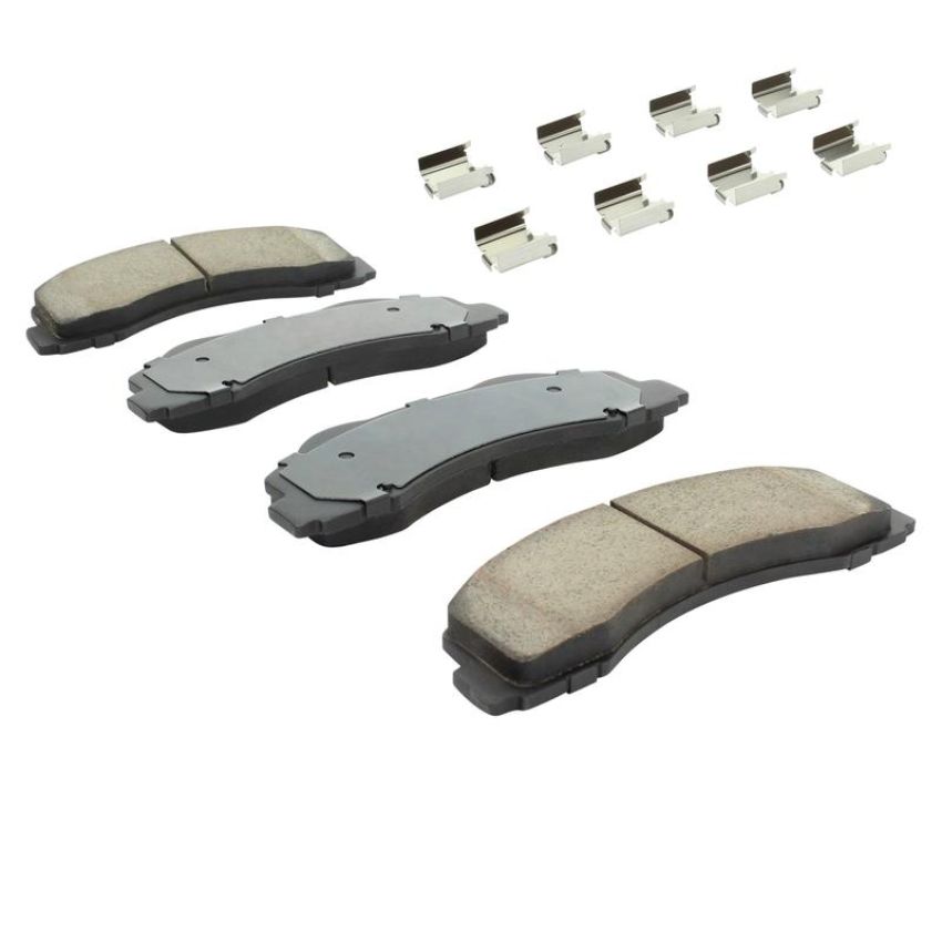 MPA 1003-1414C Quality-Built Black Series Ceramic Brake Pads w/ Hardware