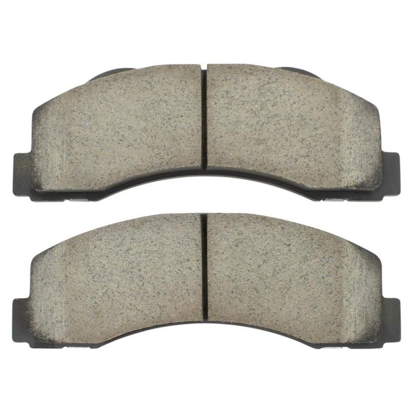 MPA 1003-1414C Quality-Built Black Series Ceramic Brake Pads w/ Hardware