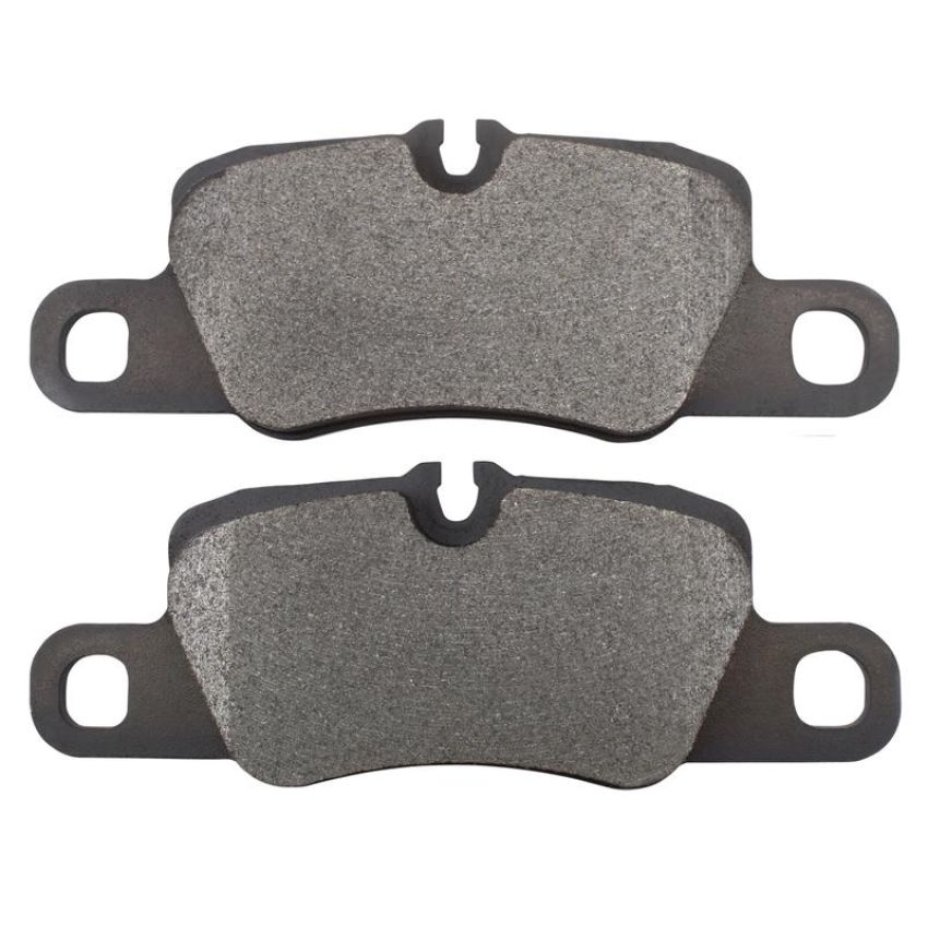 MPA 1003-1417M Quality-Built Black Series Semi-Metallic Brake Pads w/ Hardware