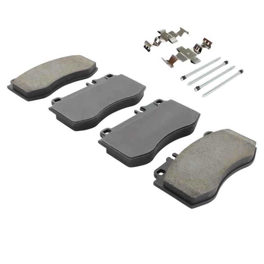 MPA 1003-1420C Quality-Built Black Series Ceramic Brake Pads w/ Hardware