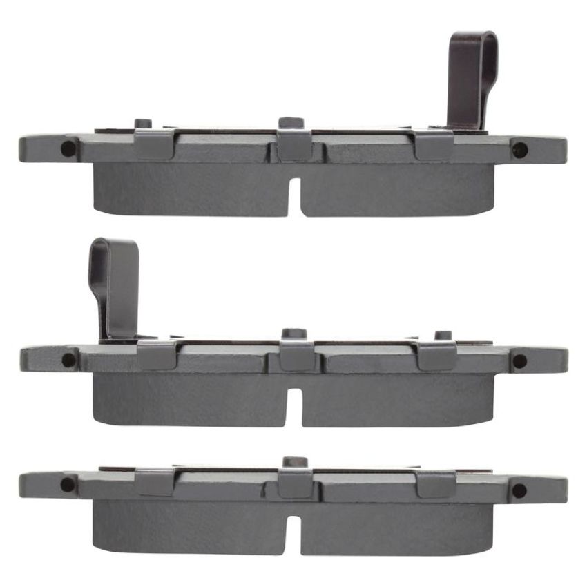 MPA 1003-1423C Quality-Built Black Series Ceramic Brake Pads w/ Hardware