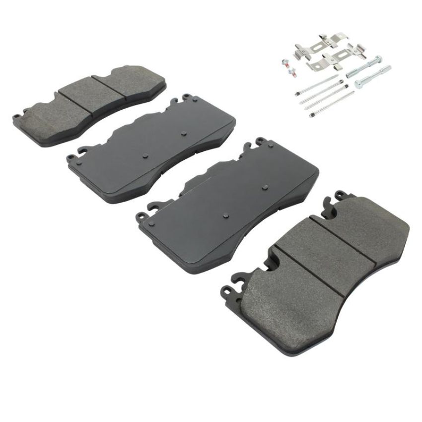 MPA 1003-1426C Quality-Built Black Series Ceramic Brake Pads w/ Hardware