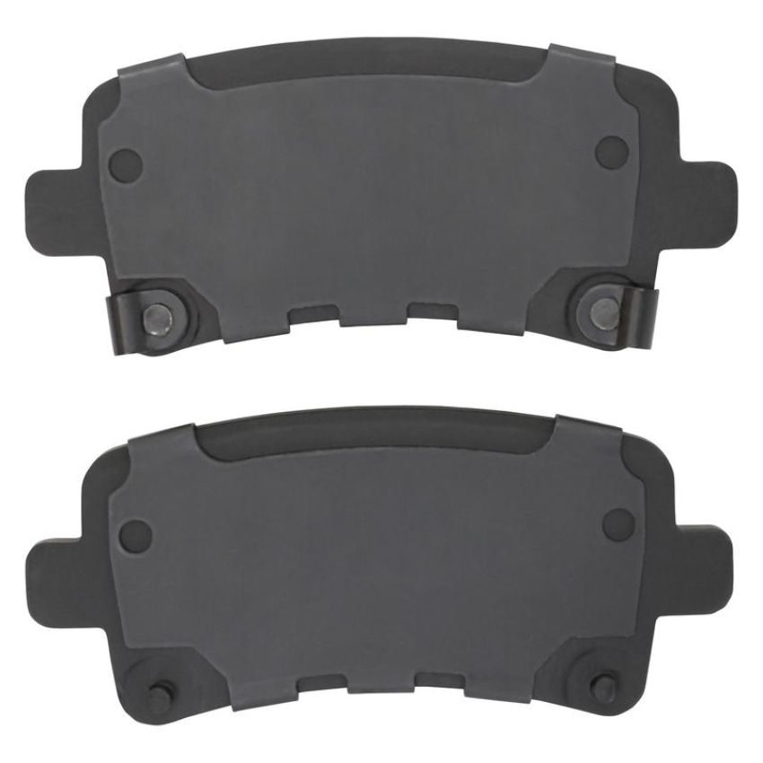 MPA 1003-1430AC Quality-Built Black Series Ceramic Brake Pads w/ Hardware