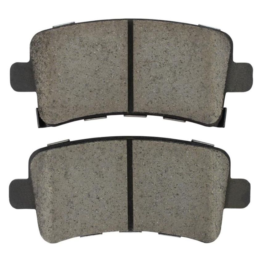 MPA 1003-1430AC Quality-Built Black Series Ceramic Brake Pads w/ Hardware