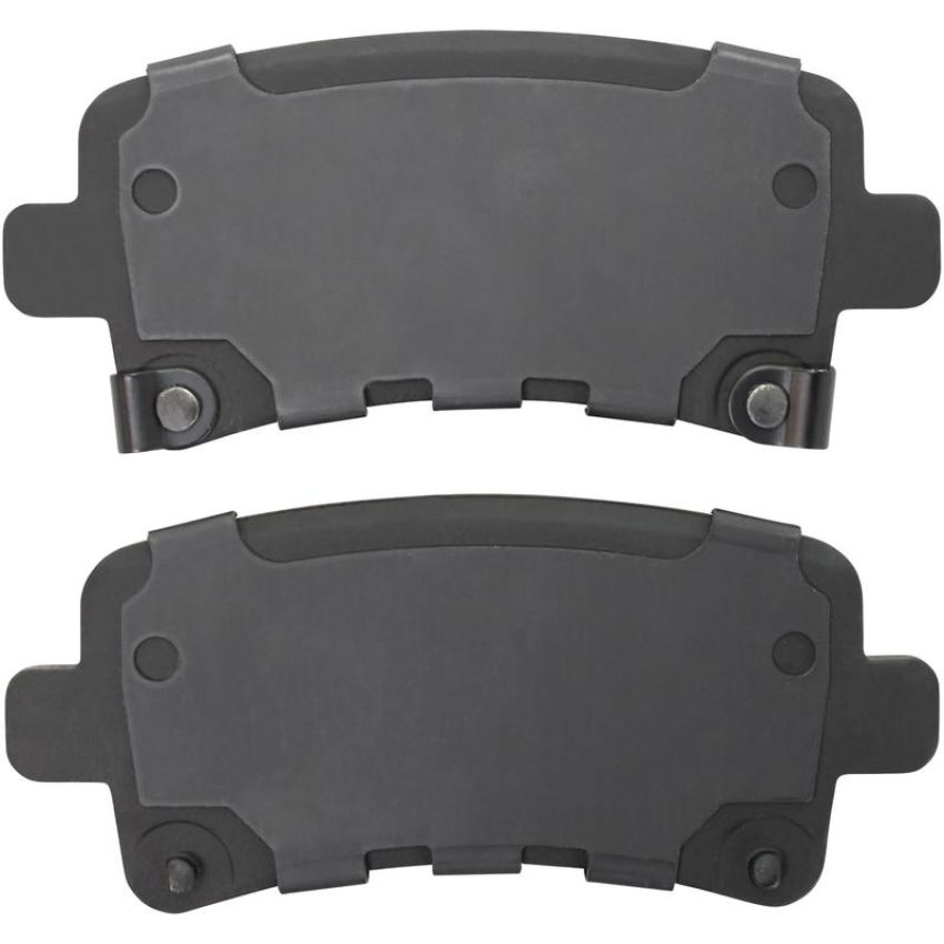 MPA 1003-1430BC Quality-Built Black Series Ceramic Brake Pads w/ Hardware