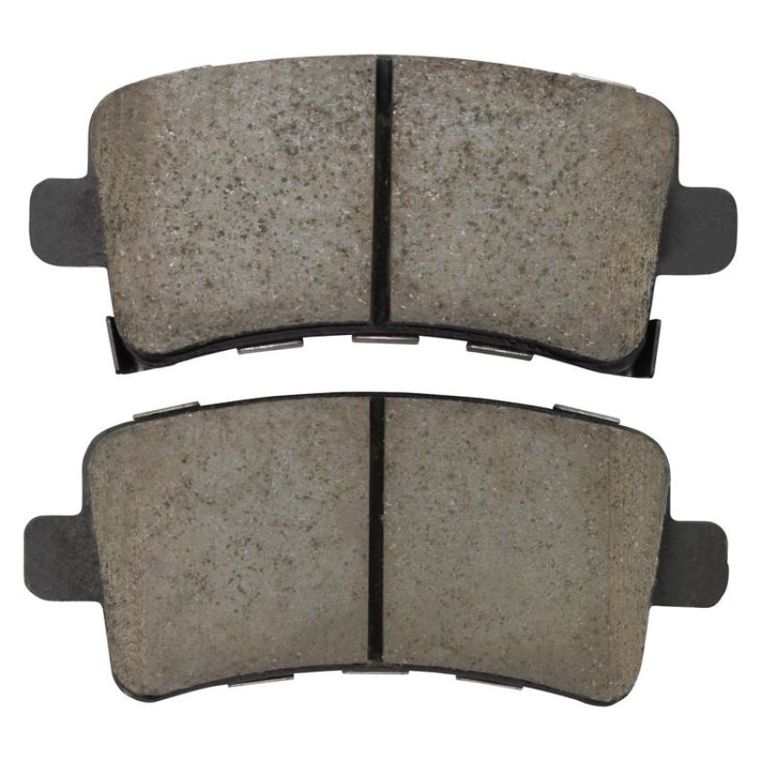 MPA 1003-1430BC Quality-Built Black Series Ceramic Brake Pads w/ Hardware