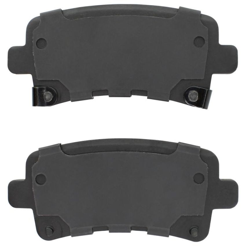 MPA 1003-1430C Quality-Built Black Series Ceramic Brake Pads w/ Hardware