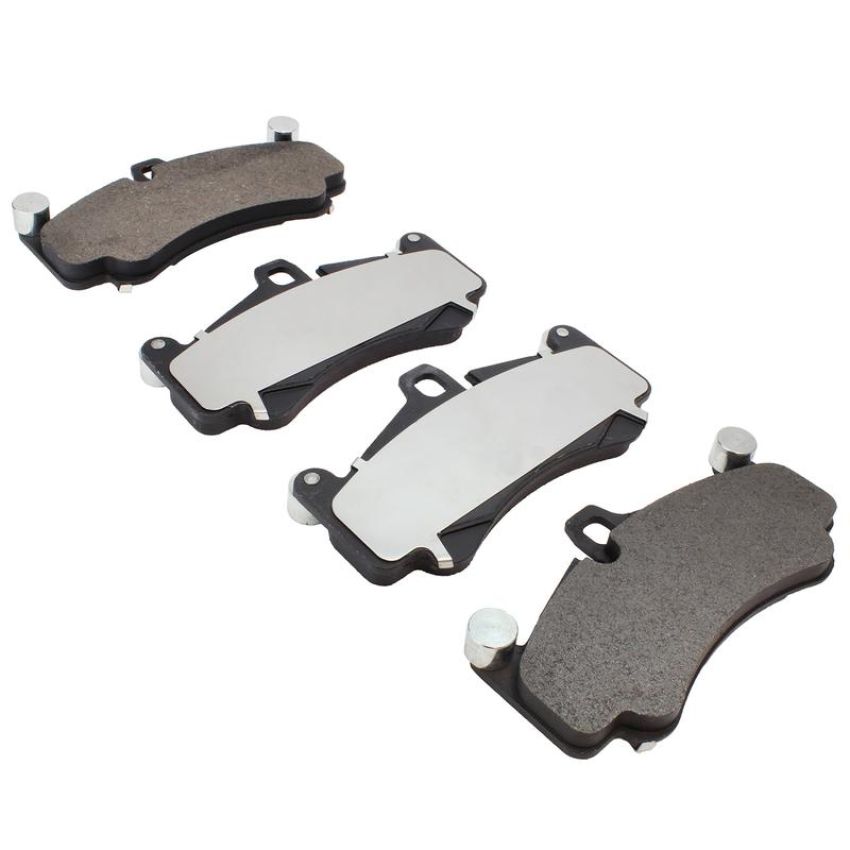 MPA 1003-1431M Quality-Built Black Series Semi-Metallic Brake Pads w/ Hardware