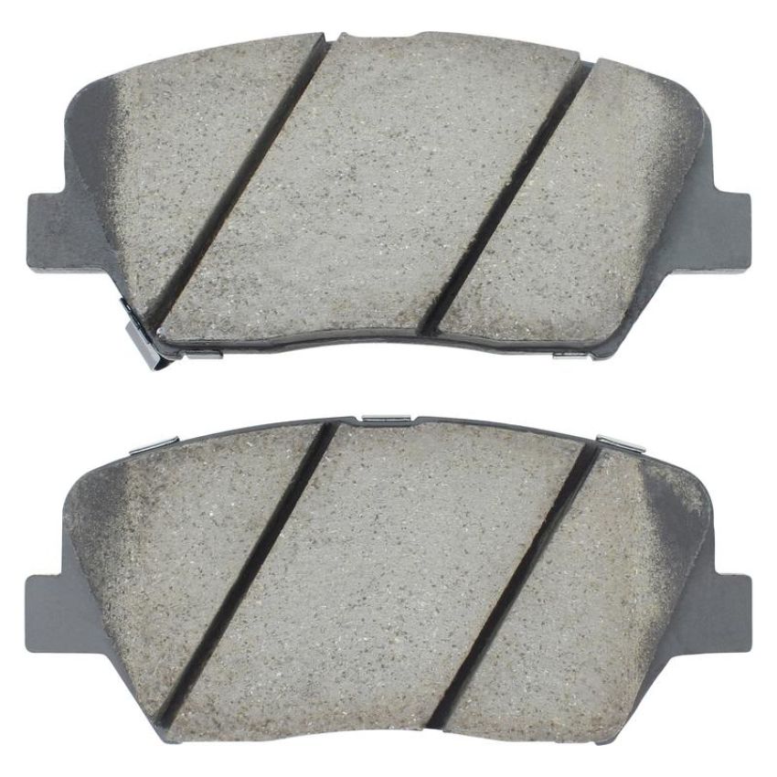 MPA 1003-1432C Quality-Built Black Series Ceramic Brake Pads w/ Hardware
