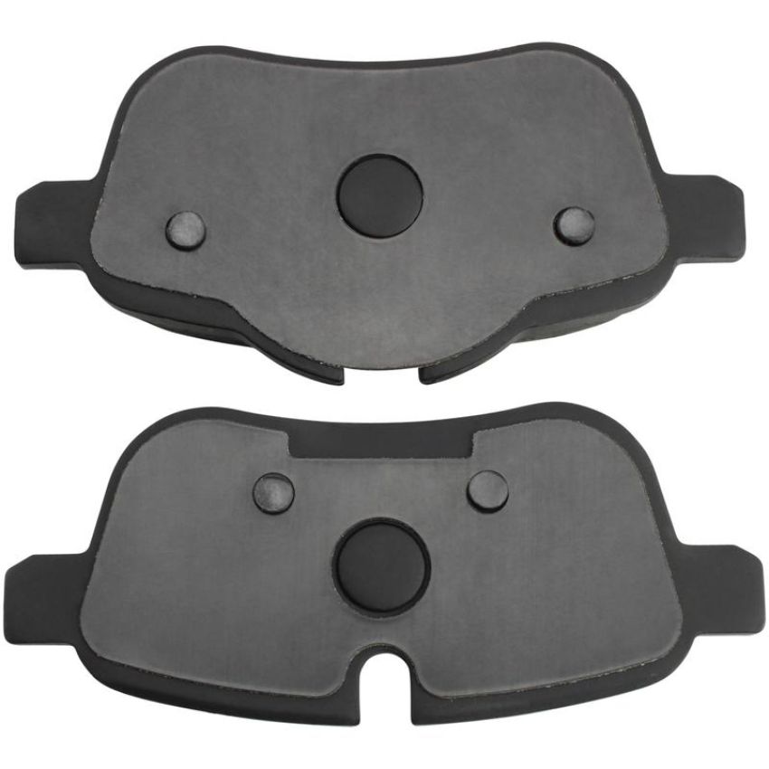 MPA 1003-1433C Quality-Built Black Series Ceramic Brake Pads w/ Hardware
