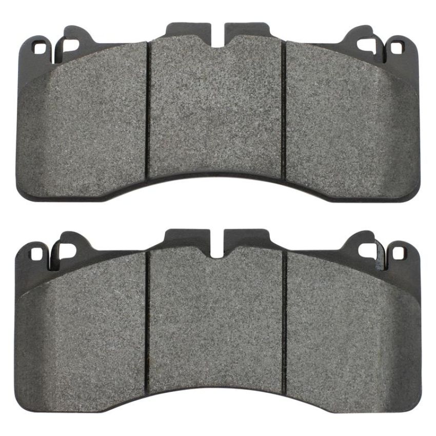 MPA 1003-1440M Quality-Built Black Series Semi-Metallic Brake Pads w/ Hardware