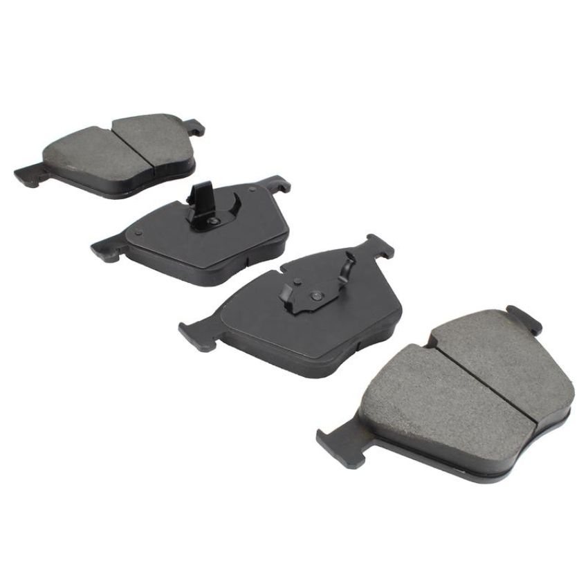 MPA 1003-1443M Quality-Built Black Series Semi-Metallic Brake Pads