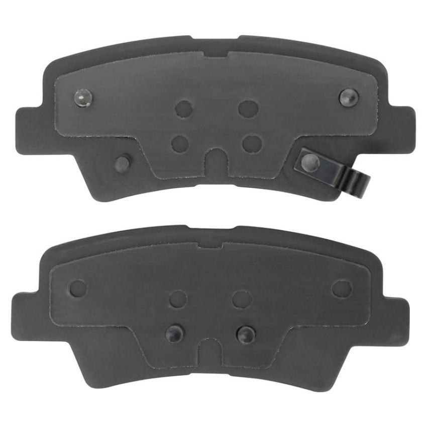 MPA 1003-1445C Quality-Built Black Series Ceramic Brake Pads w/ Hardware