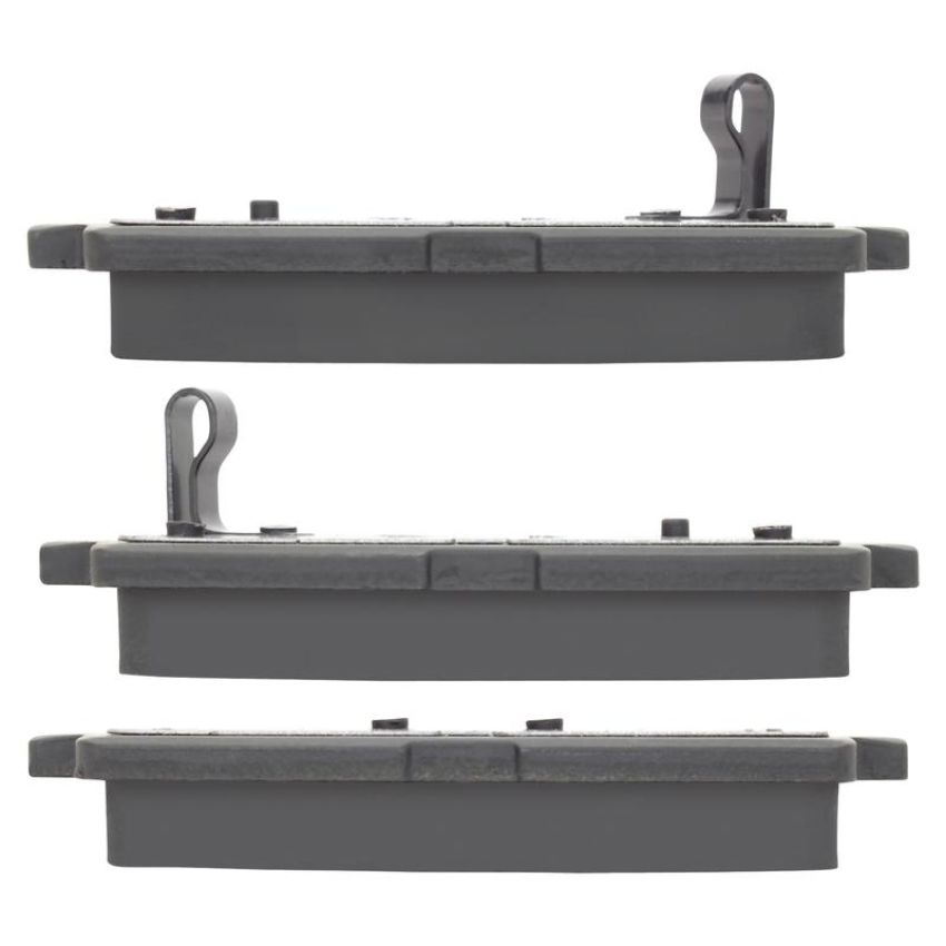 MPA 1003-1445C Quality-Built Black Series Ceramic Brake Pads w/ Hardware