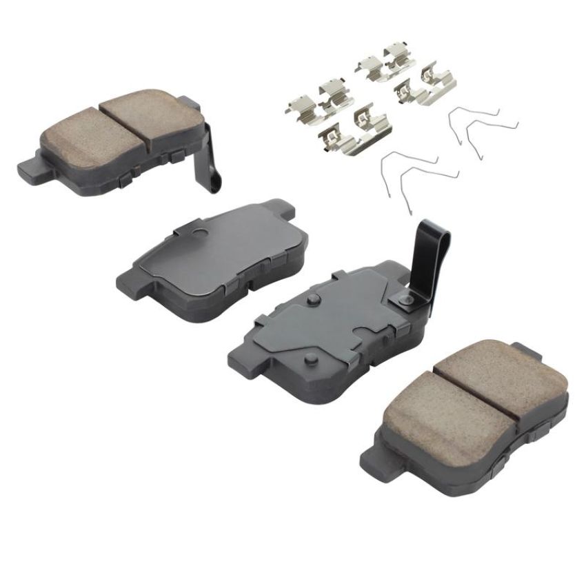 MPA 1003-1451C Quality-Built Black Series Ceramic Brake Pads w/ Hardware