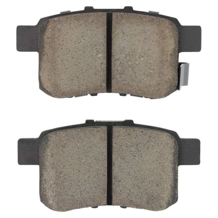MPA 1003-1451C Quality-Built Black Series Ceramic Brake Pads w/ Hardware