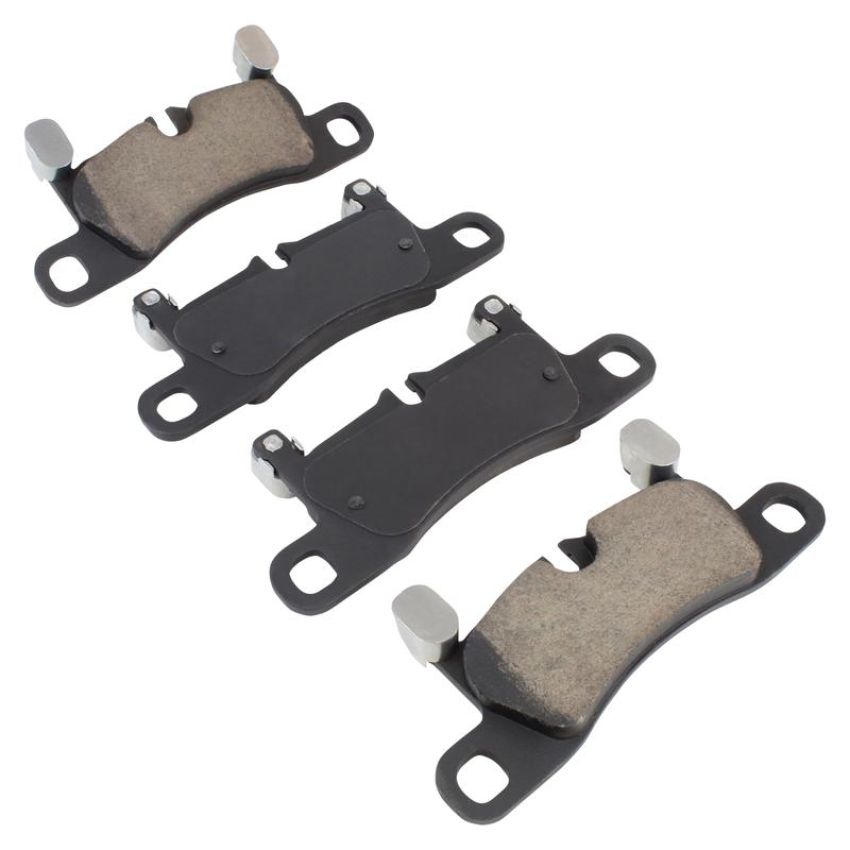MPA 1003-1453M Quality-Built Black Series Semi-Metallic Brake Pads w/ Hardware