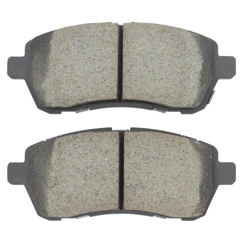 MPA 1003-1454C Quality-Built Black Series Ceramic Brake Pads w/ Hardware