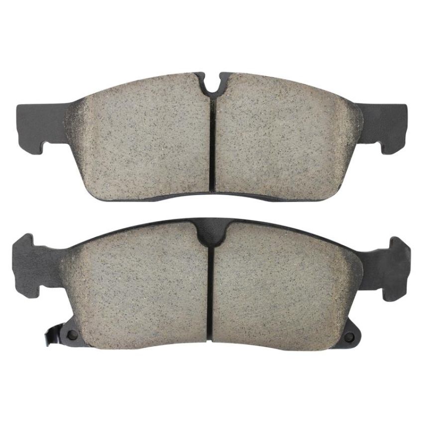 MPA 1003-1455C Quality-Built Black Series Ceramic Brake Pads w/ Hardware