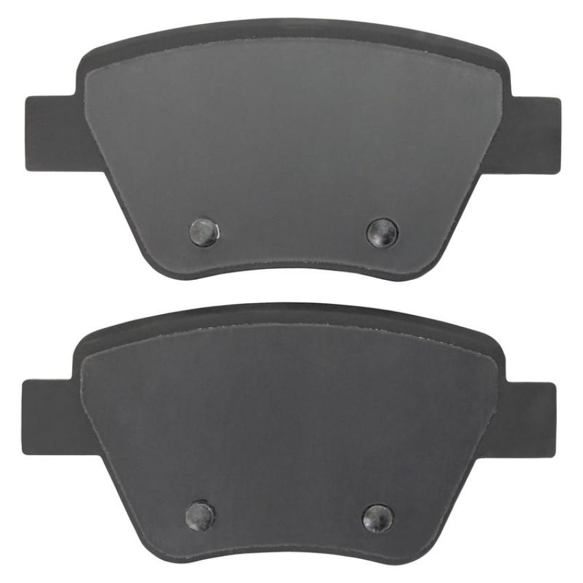 MPA 1003-1456C Quality-Built Black Series Ceramic Brake Pads w/ Hardware