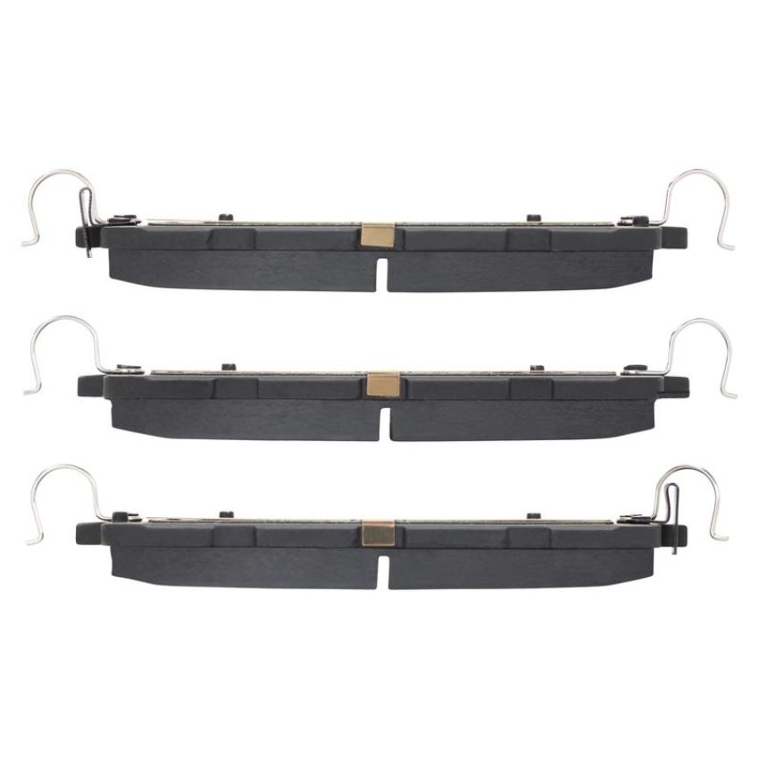 MPA 1003-1463C Quality-Built Black Series Ceramic Brake Pads w/ Hardware