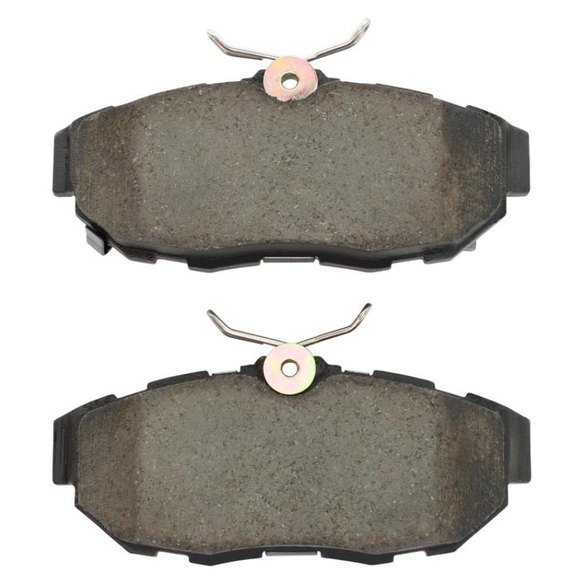 MPA 1003-1465C Quality-Built Black Series Ceramic Brake Pads w/ Hardware