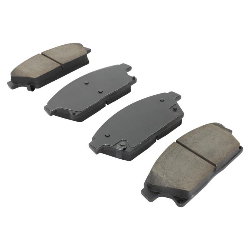 MPA 1003-1467M Quality-Built Black Series Semi-Metallic Brake Pads w/ Hardware