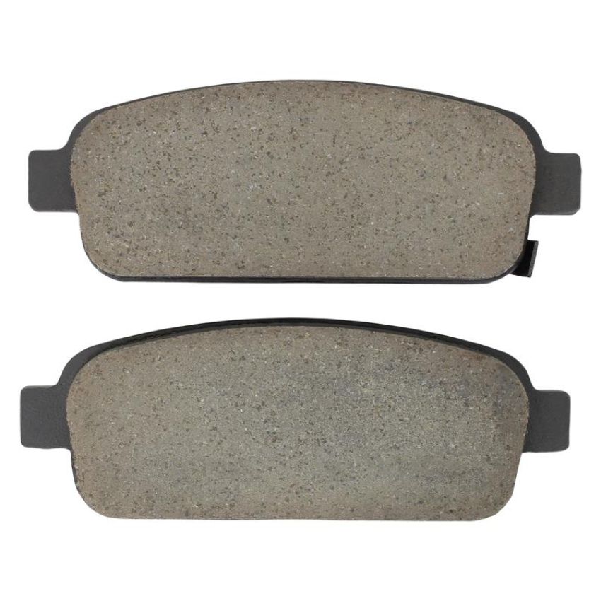 MPA 1003-1468C Quality-Built Black Series Ceramic Brake Pads w/ Hardware
