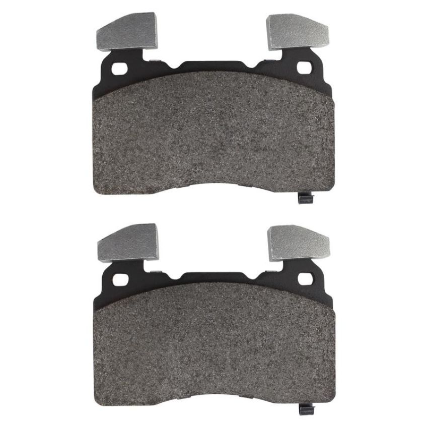 MPA 1003-1474AM Quality-Built Black Series Semi-Metallic Brake Pads w/ Hardware