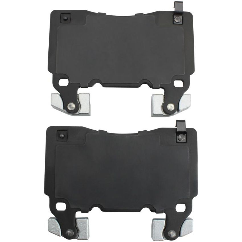 MPA 1003-1474BM Quality-Built Black Series Semi-Metallic Brake Pads w/ Hardware