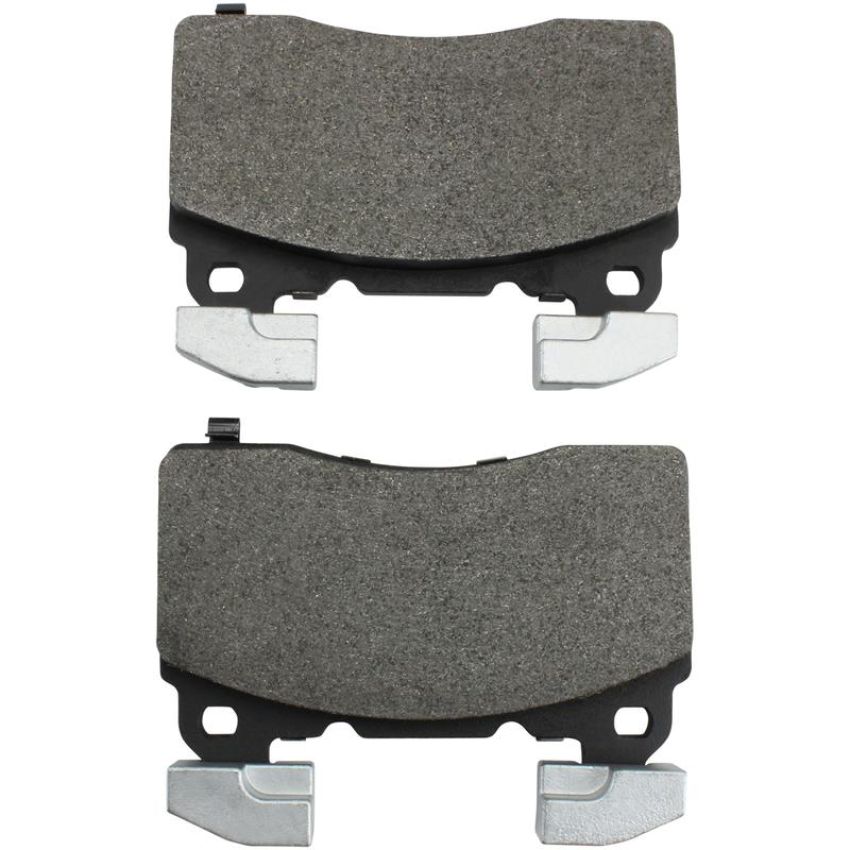 MPA 1003-1474BM Quality-Built Black Series Semi-Metallic Brake Pads w/ Hardware
