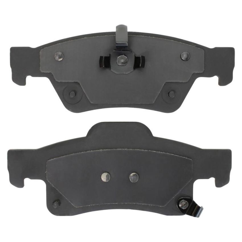 MPA 1003-1498C Quality-Built Black Series Ceramic Brake Pads w/ Hardware