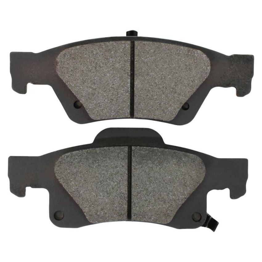 MPA 1003-1498C Quality-Built Black Series Ceramic Brake Pads w/ Hardware