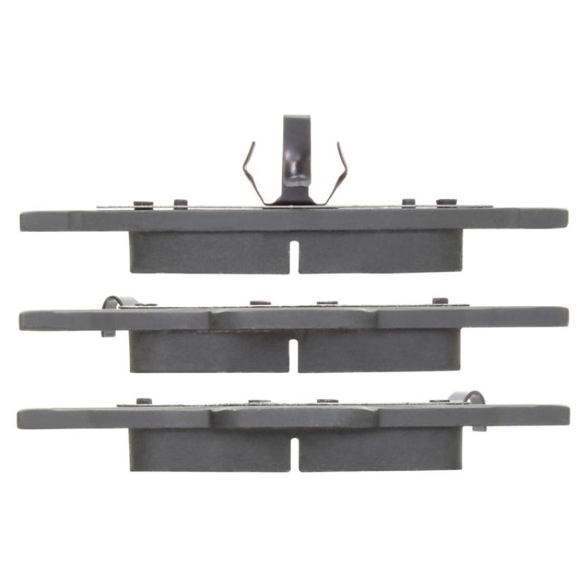 MPA 1003-1498C Quality-Built Black Series Ceramic Brake Pads w/ Hardware