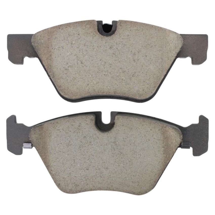 MPA 1003-1504C Quality-Built Black Series Ceramic Brake Pads w/ Hardware