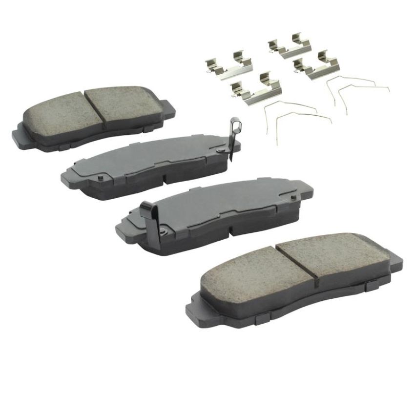 MPA 1003-1506C Quality-Built Black Series Ceramic Brake Pads w/ Hardware