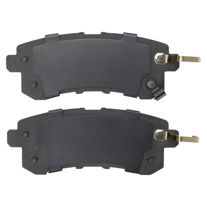 MPA 1003-1510C Quality-Built Black Series Ceramic Brake Pads w/ Hardware