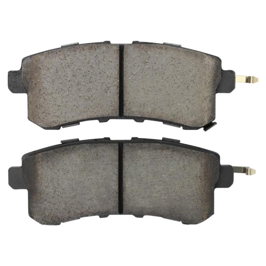 MPA 1003-1510C Quality-Built Black Series Ceramic Brake Pads w/ Hardware