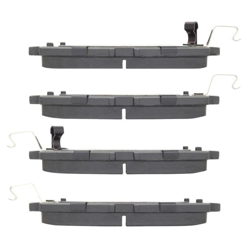MPA 1003-1510C Quality-Built Black Series Ceramic Brake Pads w/ Hardware
