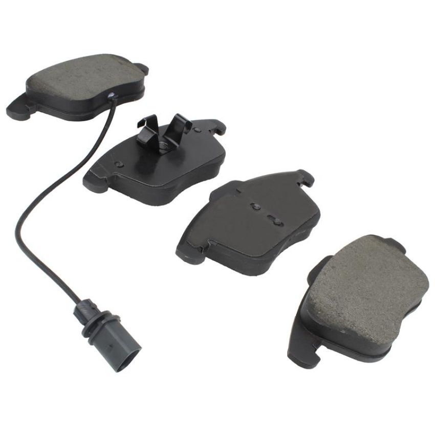 MPA 1003-1535M Quality-Built Black Series Semi-Metallic Brake Pads