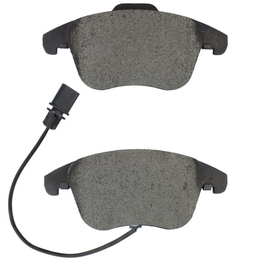 MPA 1003-1535M Quality-Built Black Series Semi-Metallic Brake Pads