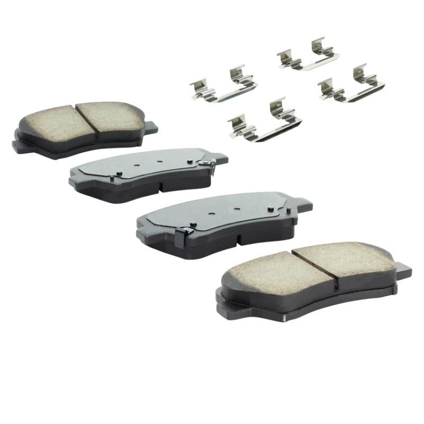 MPA 1003-1543AC Quality-Built Black Series Ceramic Brake Pads w/ Hardware