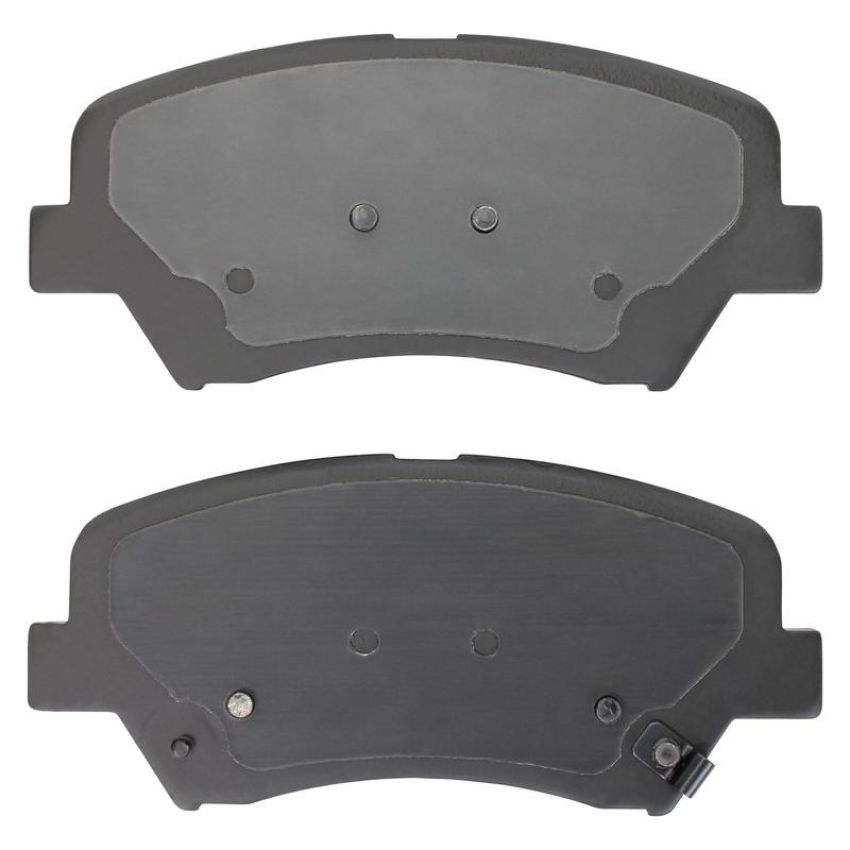 MPA 1003-1543M Quality-Built Black Series Semi-Metallic Brake Pads w/ Hardware