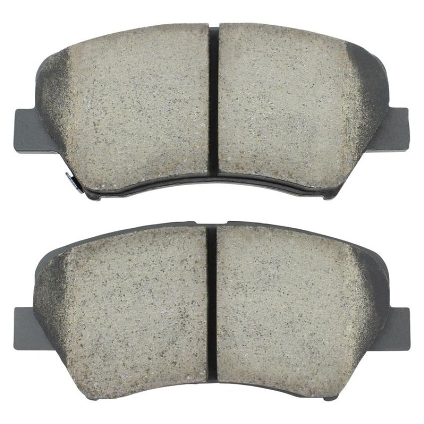 MPA 1003-1543M Quality-Built Black Series Semi-Metallic Brake Pads w/ Hardware