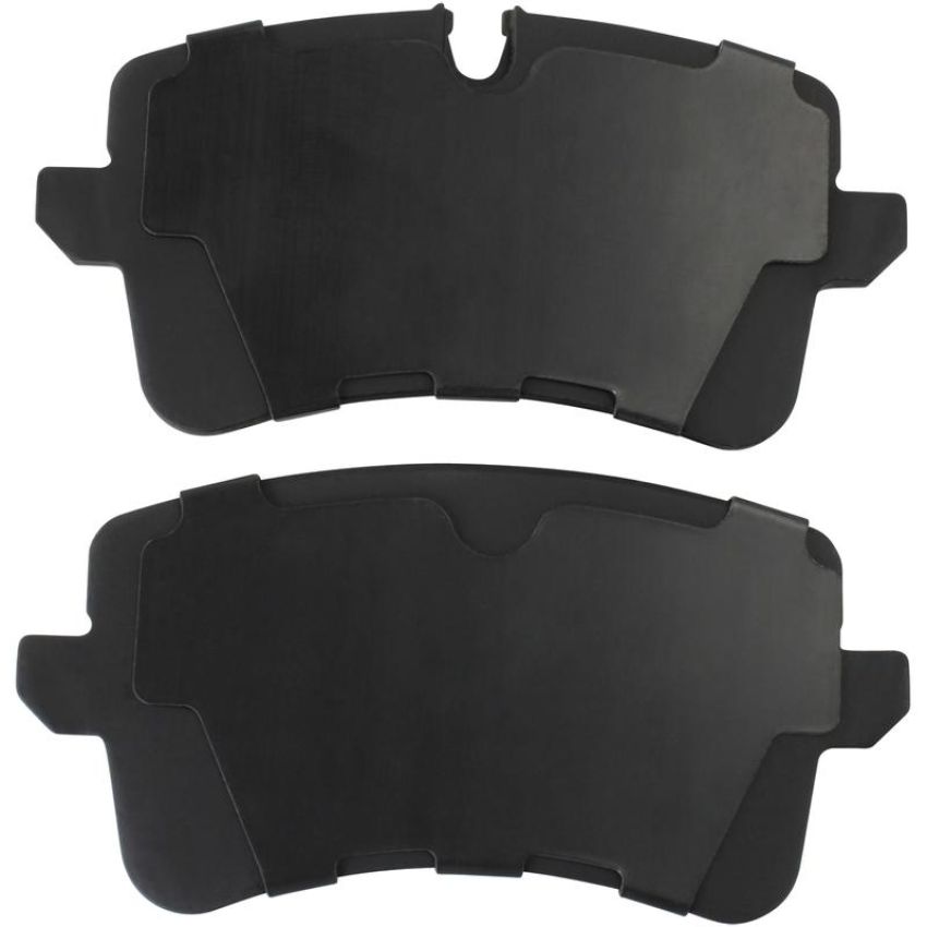 MPA 1003-1547AM Quality-Built Black Series Semi-Metallic Brake Pads w/ Hardware
